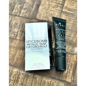 AVANT Brightening De-Puffing Hyaluronic Overnight Eye Mask 0.51 oz 15ml New